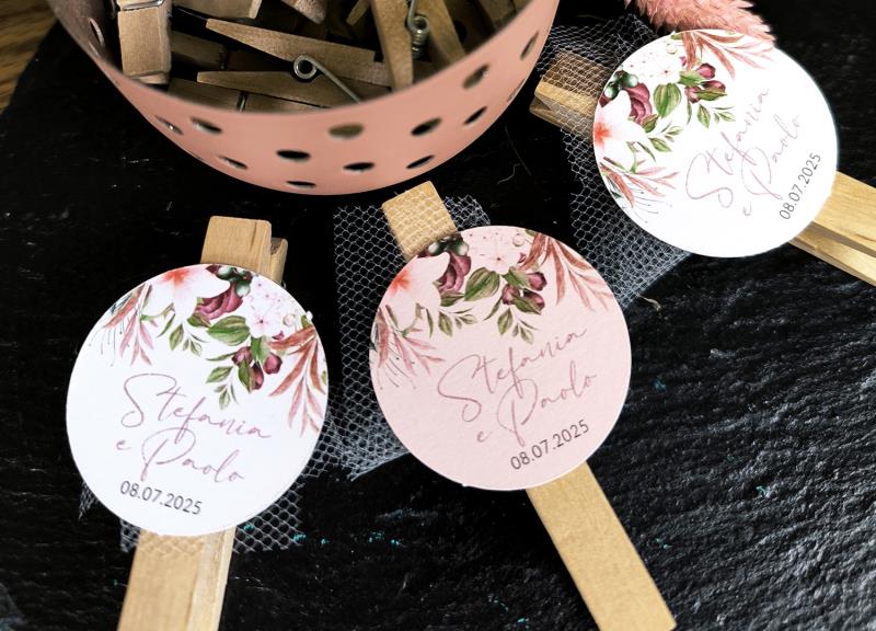 Tag Tonde - Accessori per matrimonio